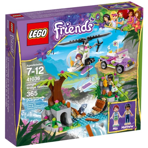 Opération d'urgence sur le pont de la jungle - LEGO Friends