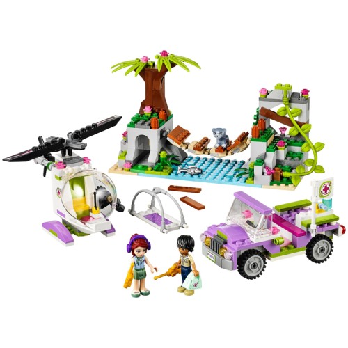 Opération d'urgence sur le pont de la jungle - LEGO Friends