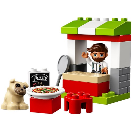 Le stand à pizza - LEGO Duplo