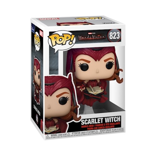 POP Marvel Wandav. Scarlet Witch Figurine à tête oscillante - 