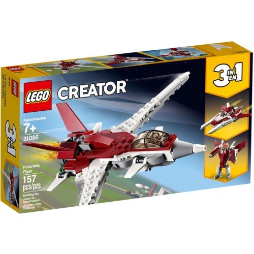 L'avion futuriste - Lego LEGO Creator 3-en-1