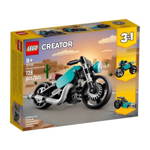 La moto ancienne - LEGO Creator 3-en-1