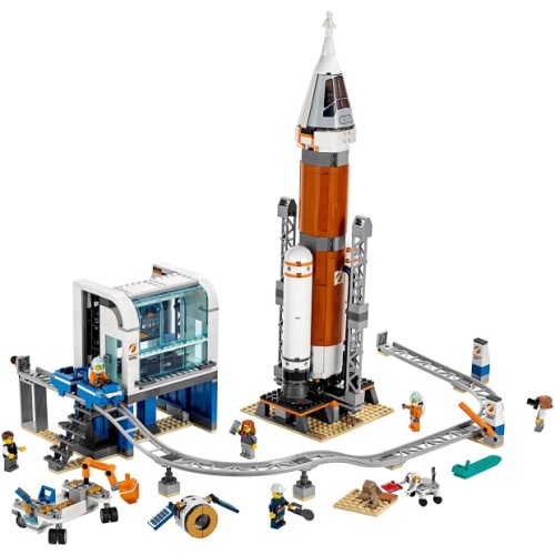 La fusée spatiale et sa station de lancement - LEGO City
