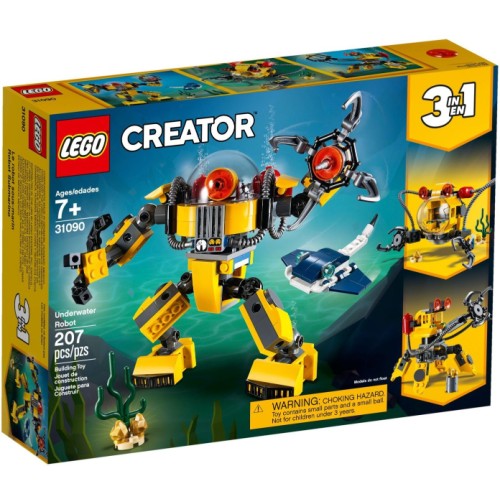 Le robot sous-marin - LEGO Creator 3-en-1