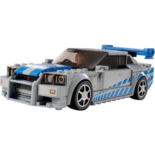 Nissan Skyline GT-R (R34) 2 Fast 2 Furious - LEGO Speed Champions