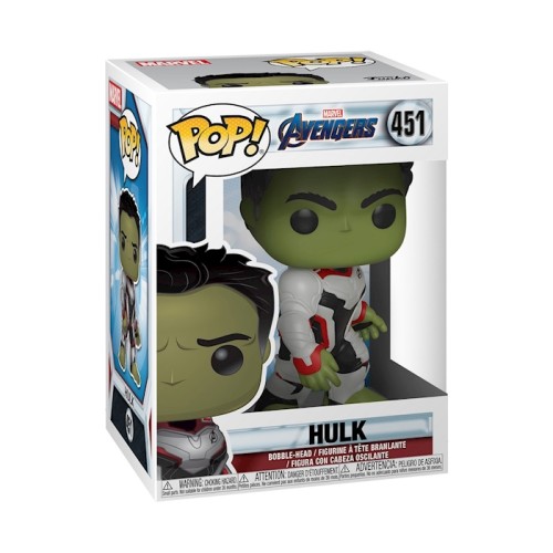 POP Marvel Avengers - Hulk Figurine à tête oscillante - 