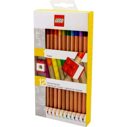 Lot de 12 crayons de couleur 2.0 Price - Lego 