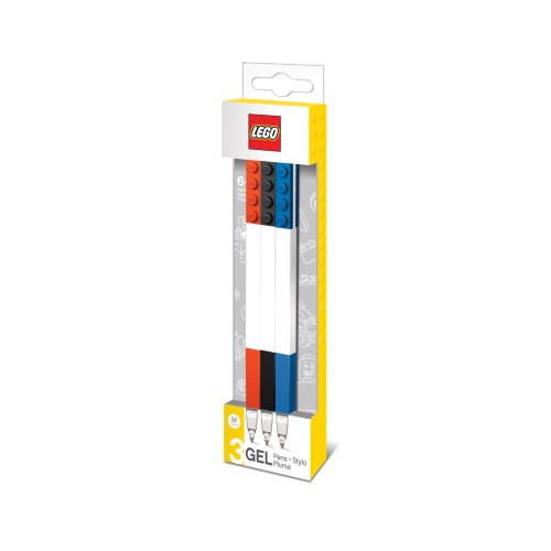 Ensemble de 3 stylos à encre gel - Lego 