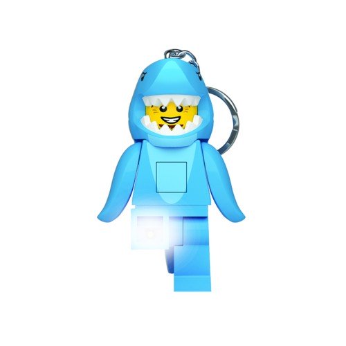 Porte-clés lumineux Homme en costume de requin - Lego 
