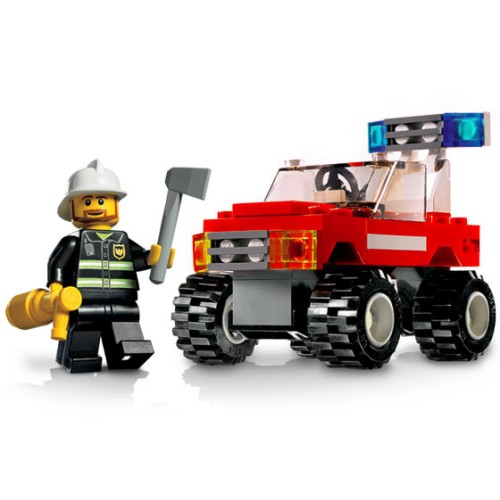 La voiture des pompiers - LEGO City