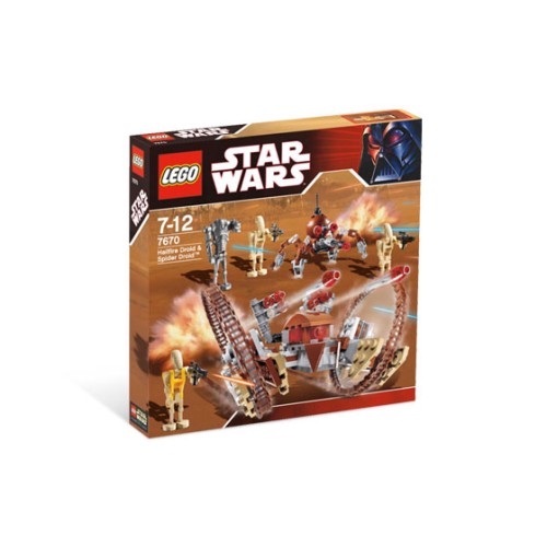 Hailfire Droid & Spider Droid - Lego LEGO Star Wars