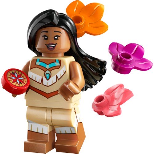 Minifigures Disney 100 no 71038 - Pocahontas - Lego LEGO Disney