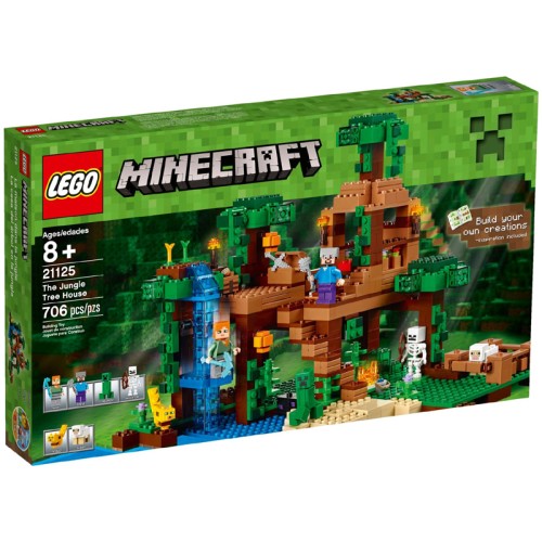 La cabane dans l'arbre de la jungle - LEGO Minecraft