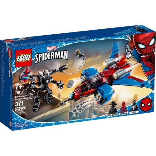 Le Spider-jet contre le robot de Venom - Lego LEGO Spider-Man, Marvel