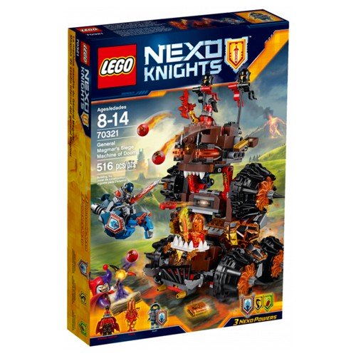 La machine maudite du Général Magmar - Lego LEGO Nexo Knights