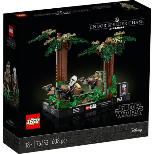 Diorama de la course-poursuite en speeder sur Endor™ - Lego LEGO Star Wars