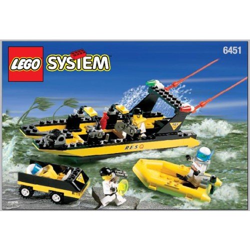 Le navire de sauvetage - Lego LEGO System