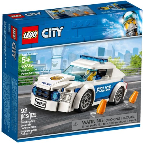 La voiture de patrouille de la police - LEGO City