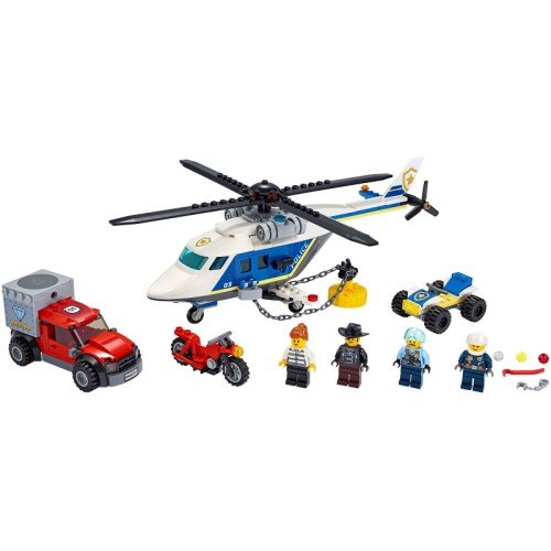 L'arrestation en hélicoptère - LEGO City