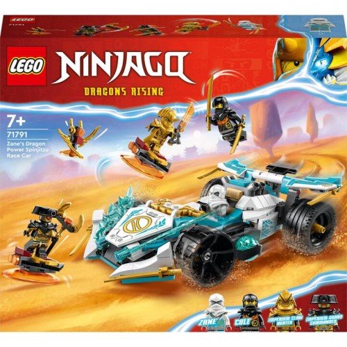 La voiture de course Spinjitzu : le pouvoir du dragon de Zane - LEGO Ninjago