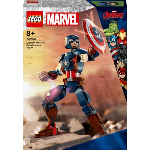 La figurine de Captain America - Lego LEGO Marvel