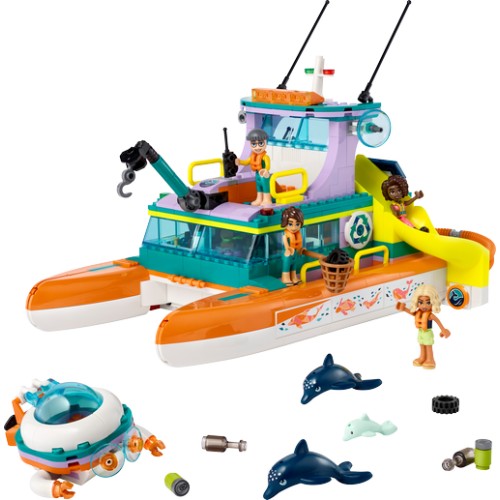 Le bateau de sauvetage en mer - LEGO Friends