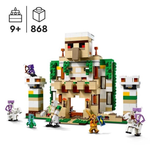 La forteresse du golem de fer - LEGO Minecraft