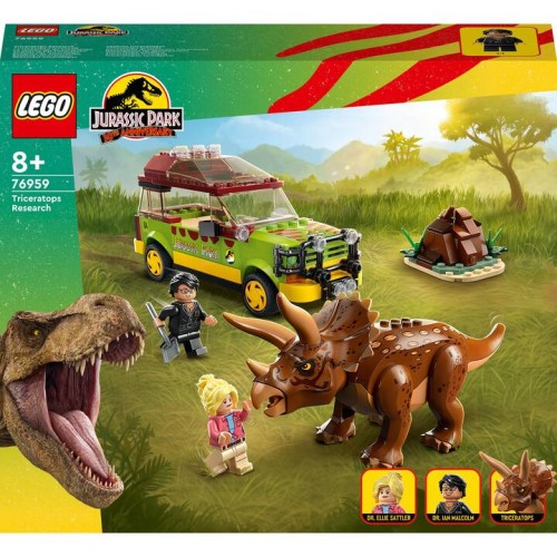 La recherch du tricératope - LEGO Jurassic World