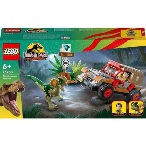 L'embuscade du dilophosaure - Lego LEGO Jurassic World