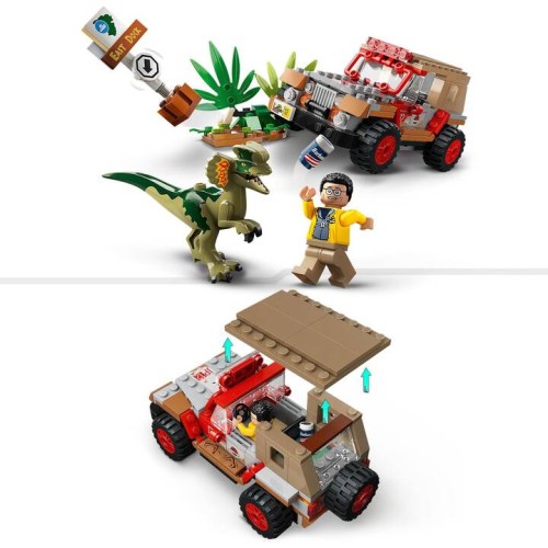 L'embuscade du dilophosaure - LEGO Jurassic World