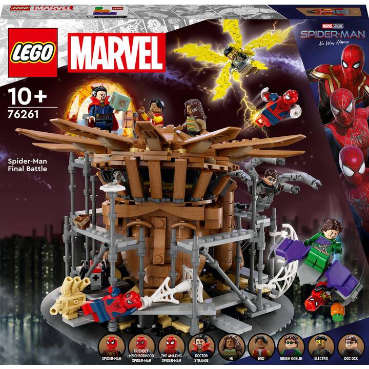 LEGO Marvel, La base secrète du QG de Spider-Man, 10784, 7 ans et plus