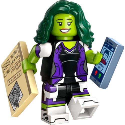 Minifigurines Marvel Studio série 2 71039 - Miss Hulk - Lego LEGO Marvel