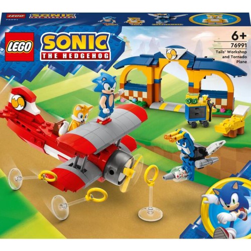 L’avion Tornado et l'atelier de Tails - LEGO SONIC THE HEDGEHOG