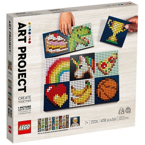 Projet artistique - Créer ensemble - Lego LEGO Art