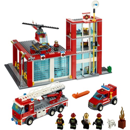 La caserne des pompiers - LEGO City