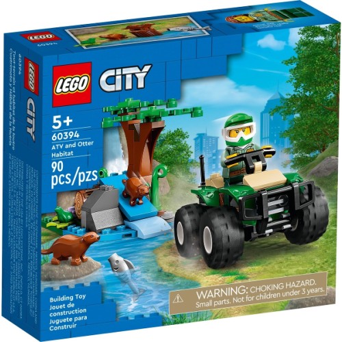Le tout-terrain et la tanière de la loutre - LEGO City