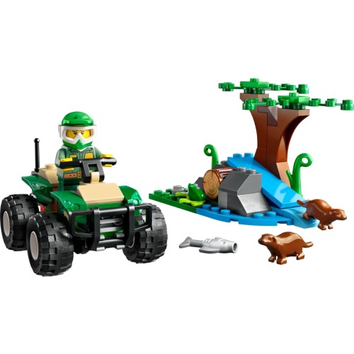 Le tout-terrain et la tanière de la loutre - LEGO City