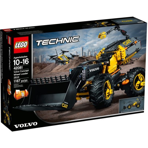 Le tractopelle Volvo Concept ZEUX - LEGO Technic