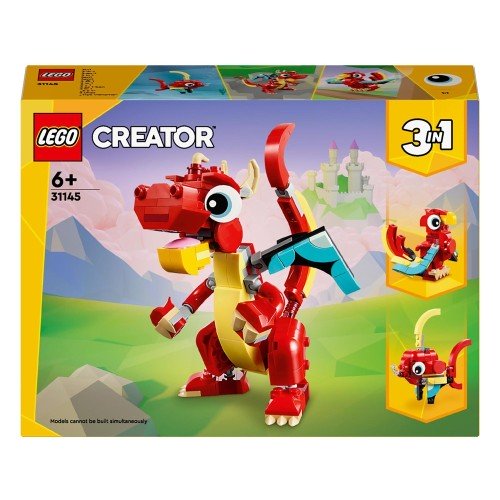 Le dragon rouge - Lego LEGO Creator 3-en-1