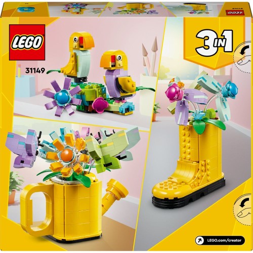 Les fleurs dans l’arrosoir - LEGO Creator 3-en-1