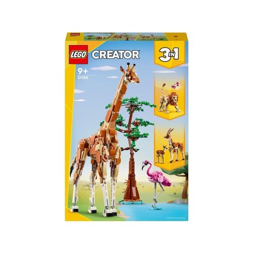 Les animaux sauvages du safari - Lego LEGO Creator 3-en-1
