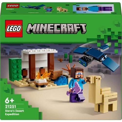 L’expédition de Steve dans le désert - LEGO Minecraft