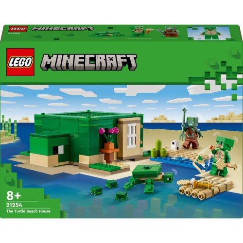 La maison de la plage de la tortue - LEGO Minecraft