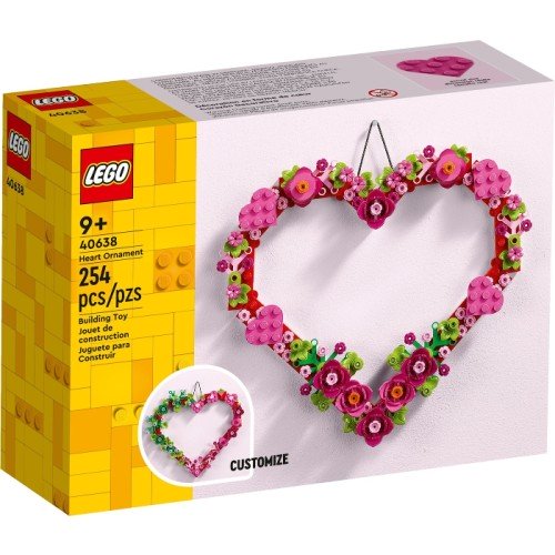 Décoration en forme de cœur - Lego Autre