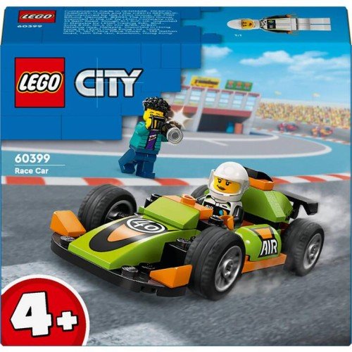 La voiture de course verte - LEGO City