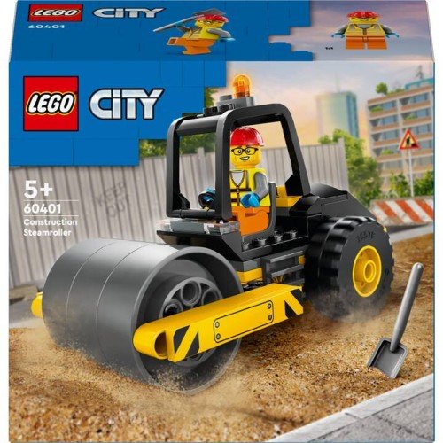 Le rouleau compresseur de chantier - Lego LEGO City