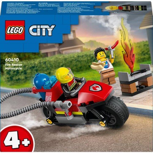 La moto d’intervention rapide des pompiers - LEGO City