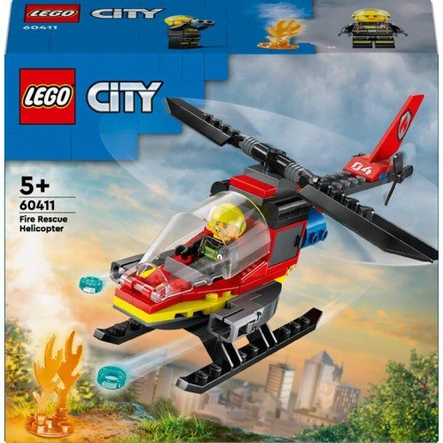 L’hélicoptère de secours des pompiers - Lego LEGO City