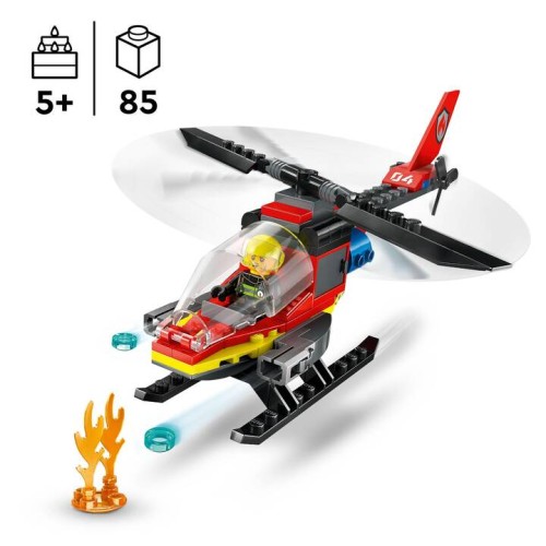 L’hélicoptère de secours des pompiers - LEGO City