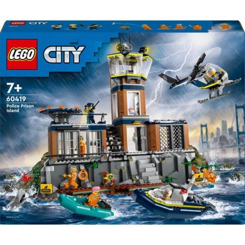 La prison de la police en haute mer - LEGO City